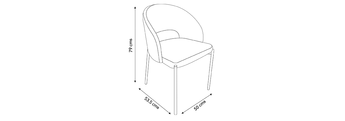 SILLA DE COMEDOR TOKE