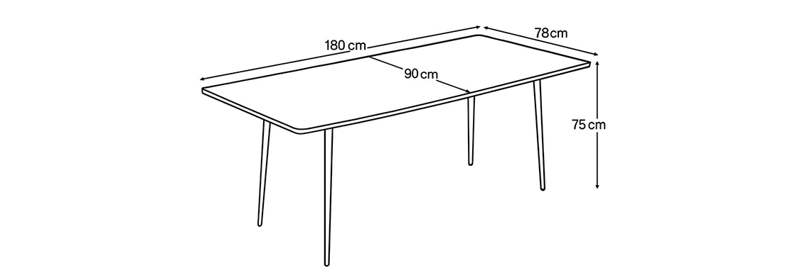 MESA DE CONFERENCIA ANCONA